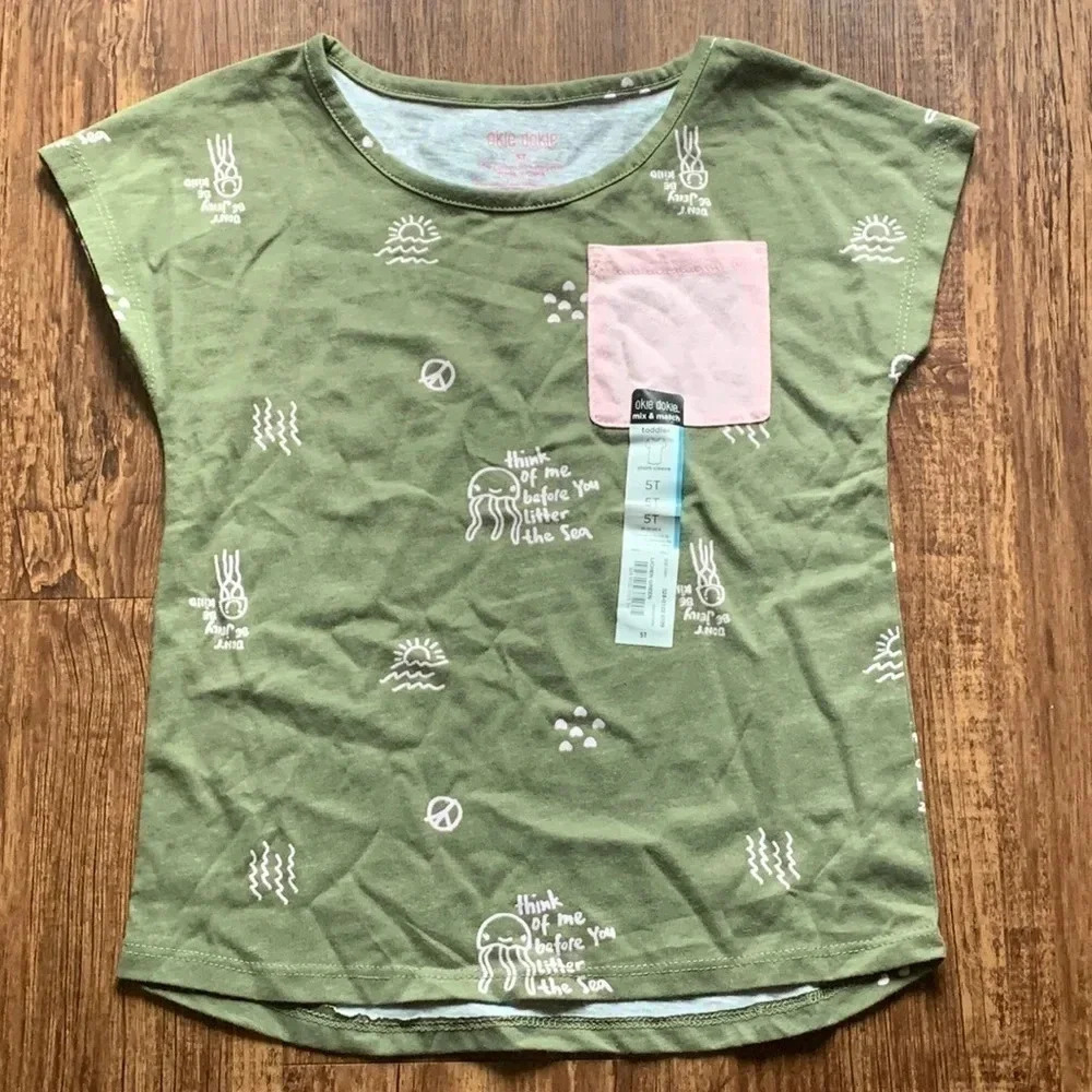 Girls Okie Dokie Graphic T-Shirt 5T